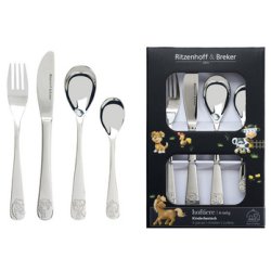 Ritzenhoff & Breker Couverts ANIMAUX DE LA FERME, 4 pièces