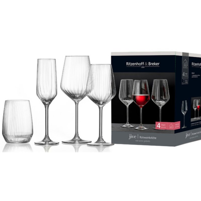 Ritzenhoff & Breker Verre à rouge blanc JIVE, 0,53 l