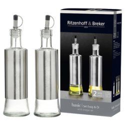 Ritzenhoff & Breker Kit flacons pour huile & vinaigre BASIC
