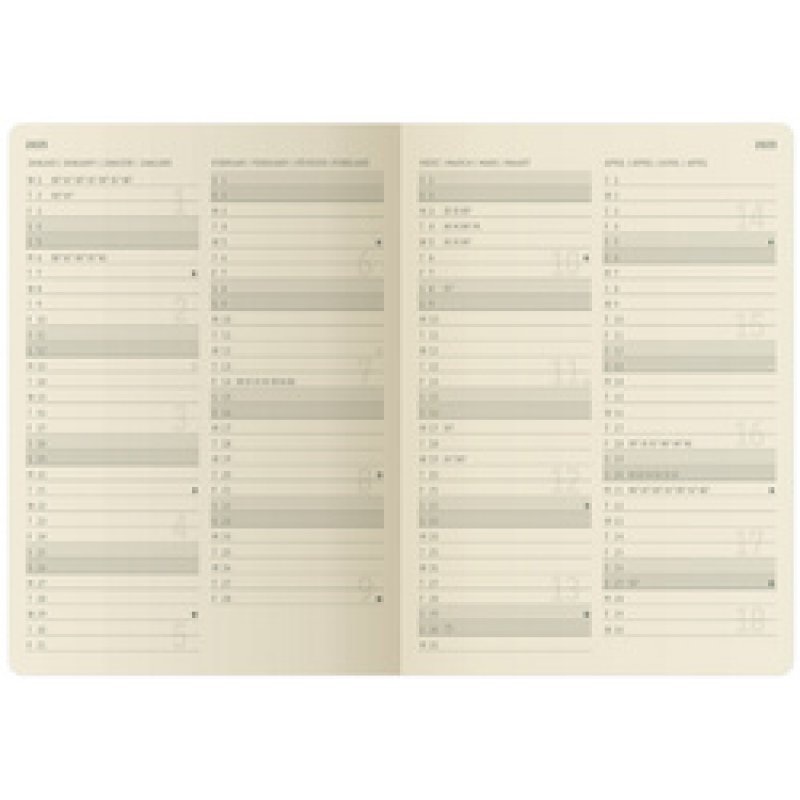 sigel Agenda de poche Conceptum 2026, env. A6, bleu