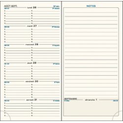 EXACOMPTA Agenda de poche SAS 17, 2025/2026, noir