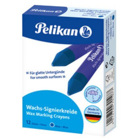 Pelikan Crayons de cire à marquer 772, bleu, diamètre: 12 mm