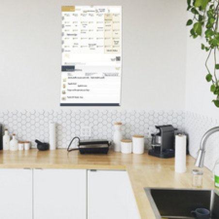 QUO VADIS Calendrier FAMILY PLANNER MENSUEL, 2025/2026