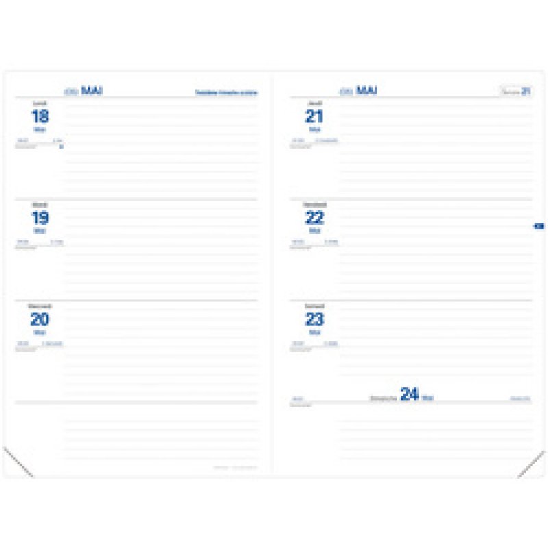 QUO VADIS Agenda scolaire TEXTHEBDO, 2025/2026, Club, noir