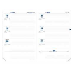 QUO VADIS Agenda TEXTHEBDO TOUCH, 2025/2026, rose orchidée