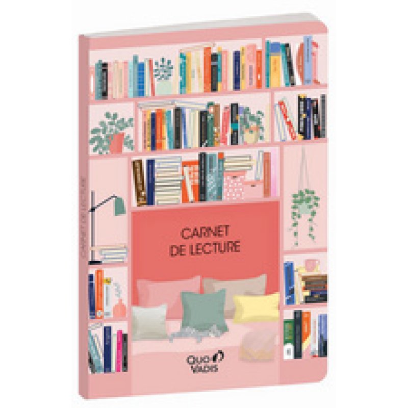 QUO VADIS Carnet de lecture, 150 x 210 mm, Bibliothèque
