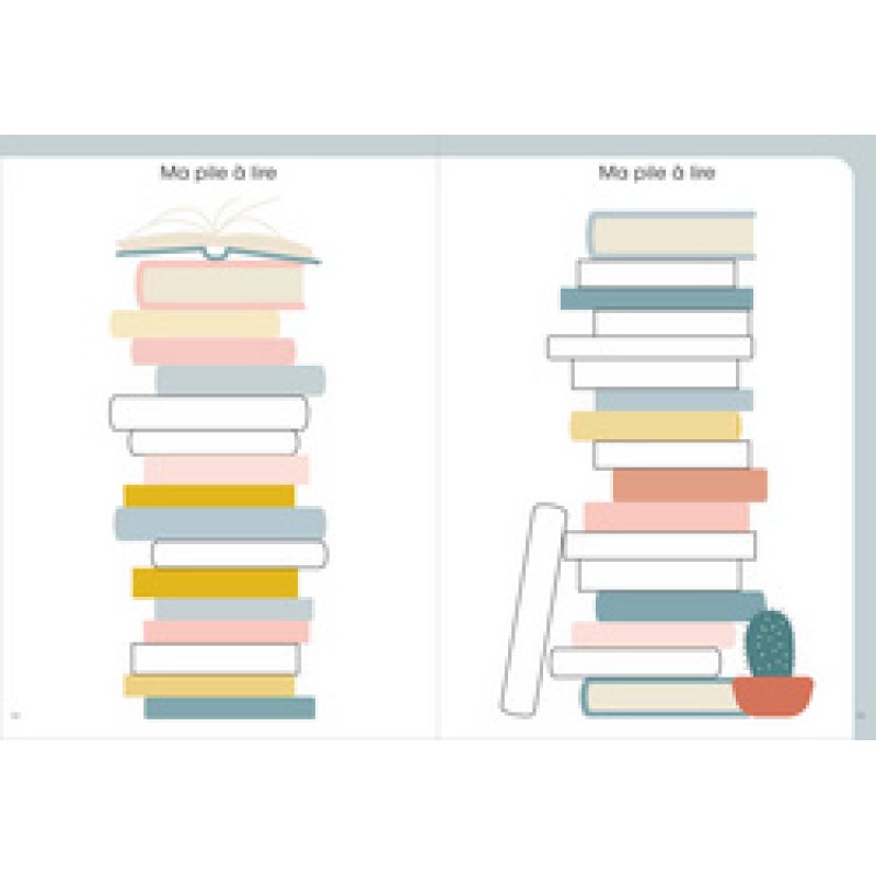 QUO VADIS Carnet de lecture, 150 x 210 mm, Bibliothèque