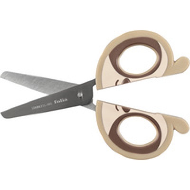 folia Ciseaux RAINBOW, ronds, longueur: 160 mm