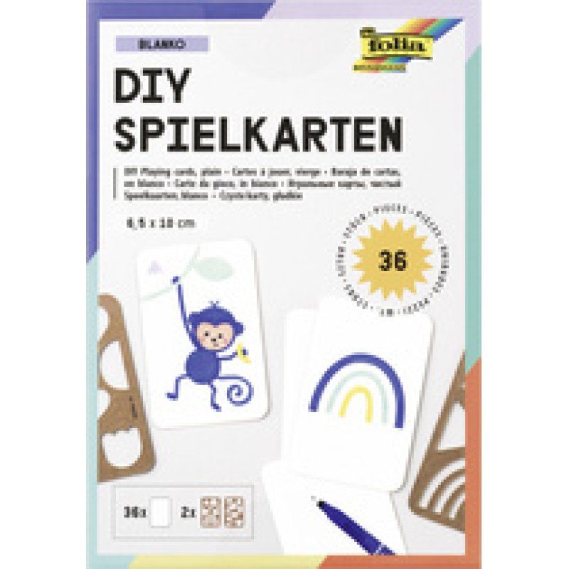 folia Cartes à jouer UNI, 65 x 100 mm