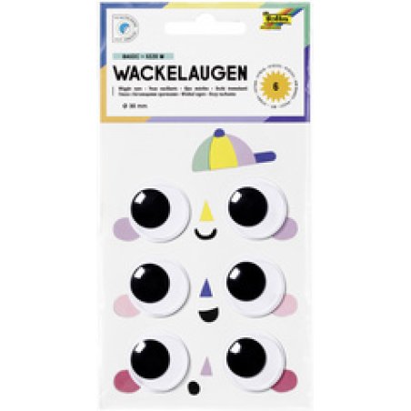 folia Oeil vacillant BASIC, taille: L, autocollant