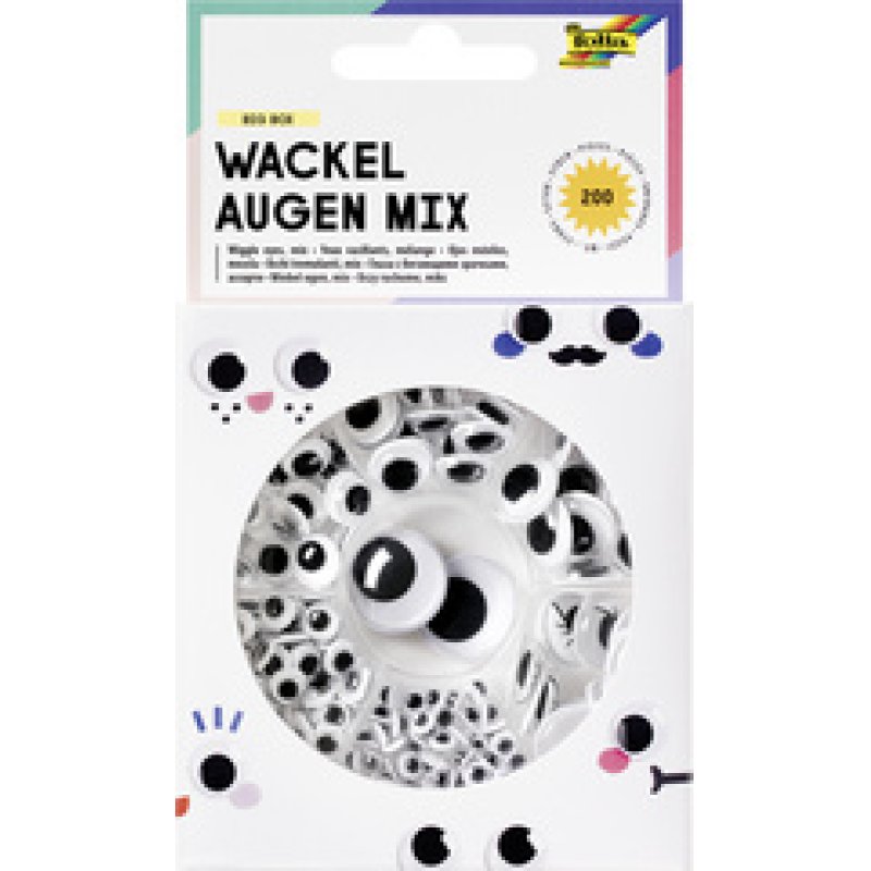 folia Oeil vacillant BIG BOX MIX, autocollant