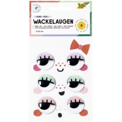 folia Oeil vacillant LASHES, taille: L, autocollant