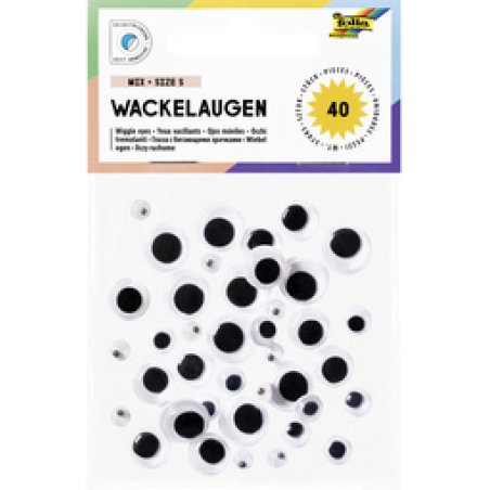 folia Oeil vacillant, mélange, taille: S, autocollant