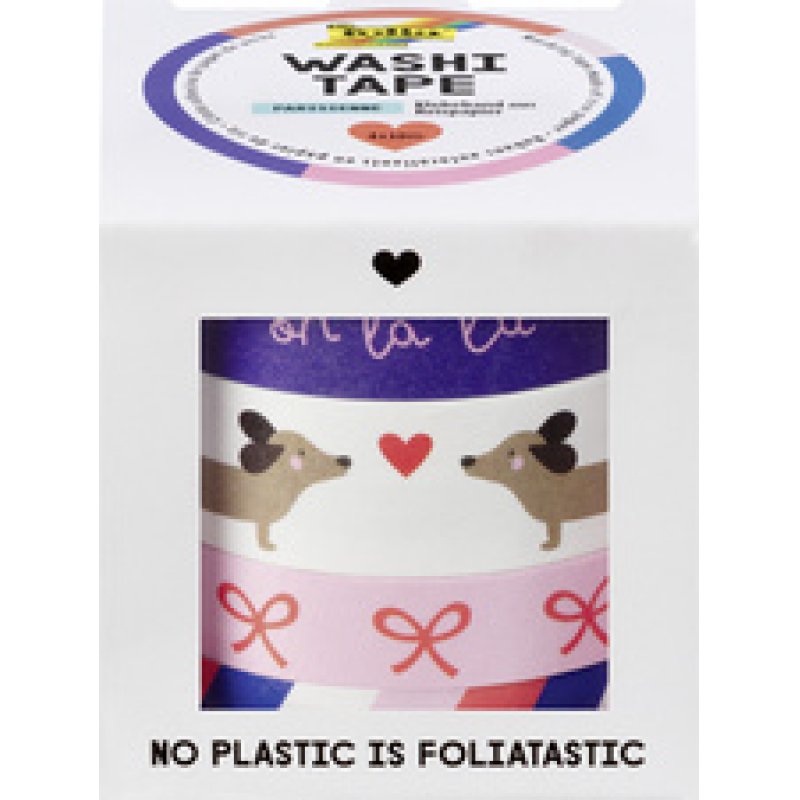 folia Ruban adhésif décoratif Washi-Tape "PARISIENNE"