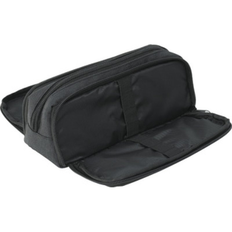 EBERHARD FABER Trousse, 3 compartiments, anthracite/noir