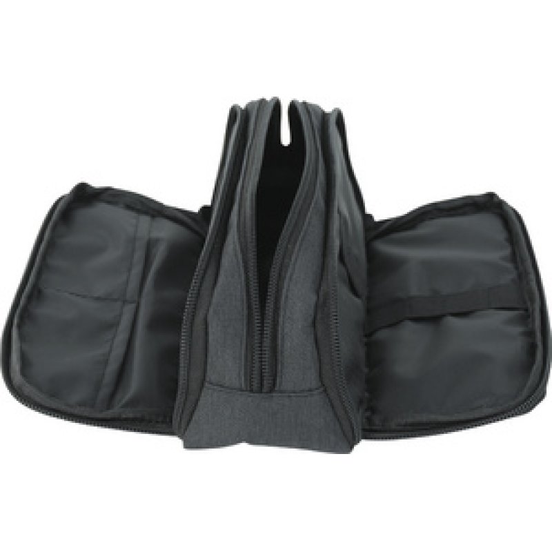 EBERHARD FABER Trousse, 3 compartiments, anthracite/noir