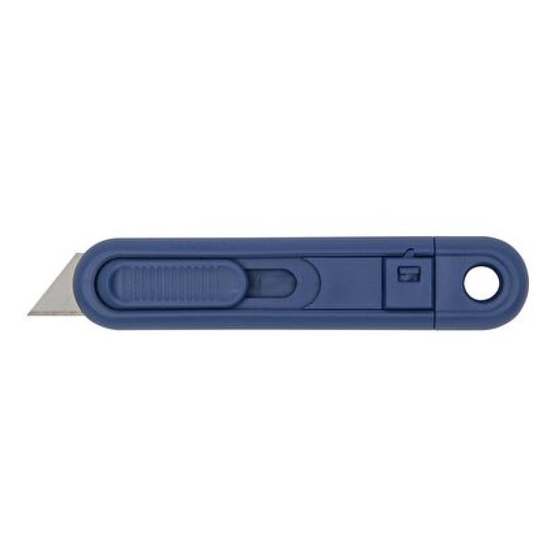 WEDO Cutter de sécurité MetDetec 811, lame: 19 mm, bleu