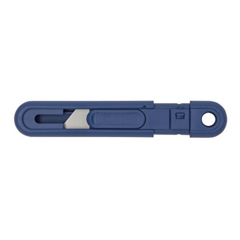 WEDO Cutter de sécurité MetDetec 811, lame: 19 mm, bleu