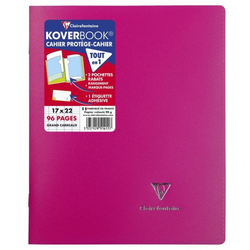 Clairefontaine 951411C writing notebook 48 sheets Assorted colours