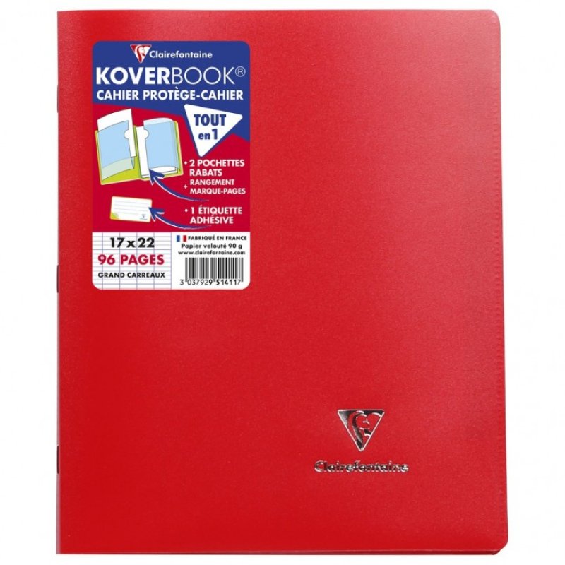 Clairefontaine 951411C writing notebook 48 sheets Assorted colours