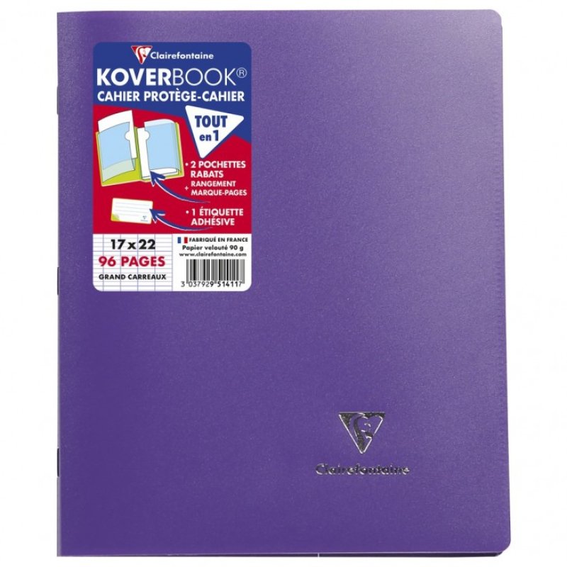 Clairefontaine 951411C writing notebook 48 sheets Assorted colours