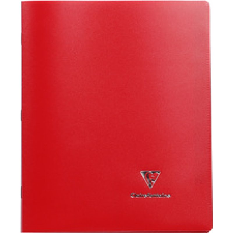 Clairefontaine Cahier Koverbook, 240 x 320 mm, Seyès, rouge