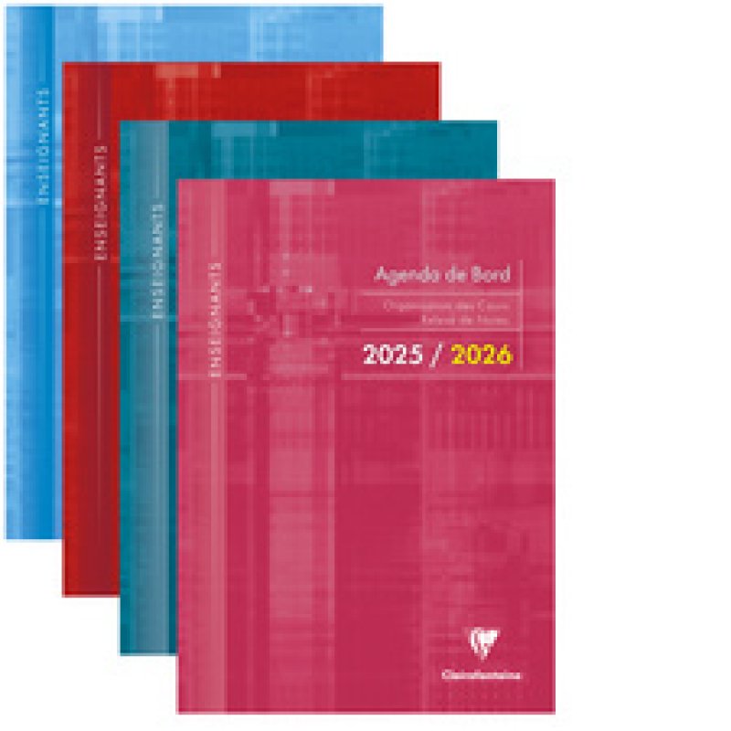 Clairefontaine Agenda de bord, A4, 116 pages, 2025/2026