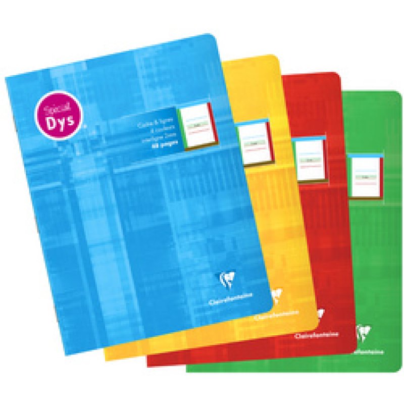 Clairefontaine Cahier piqûre DYS, 170 x 220 mm, 48 pages