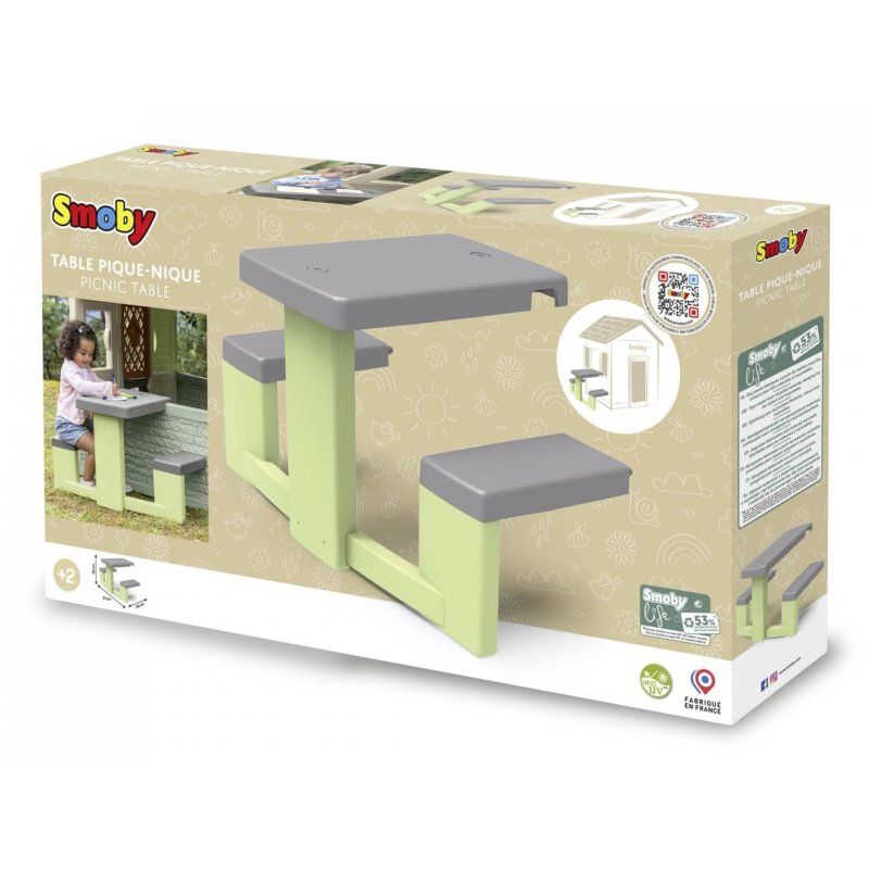 Smoby 810927 kids picnic table