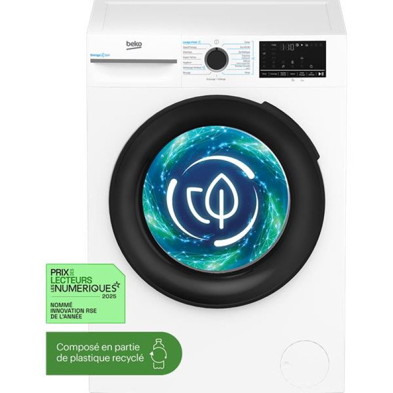 Lave-linge Frontal | 9.0 kg | 1400 trs/min | A | 15 programmes *