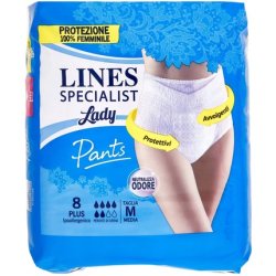 Lines Specialist Plus Absorbent Culottes for Urinary Leaks Size M
