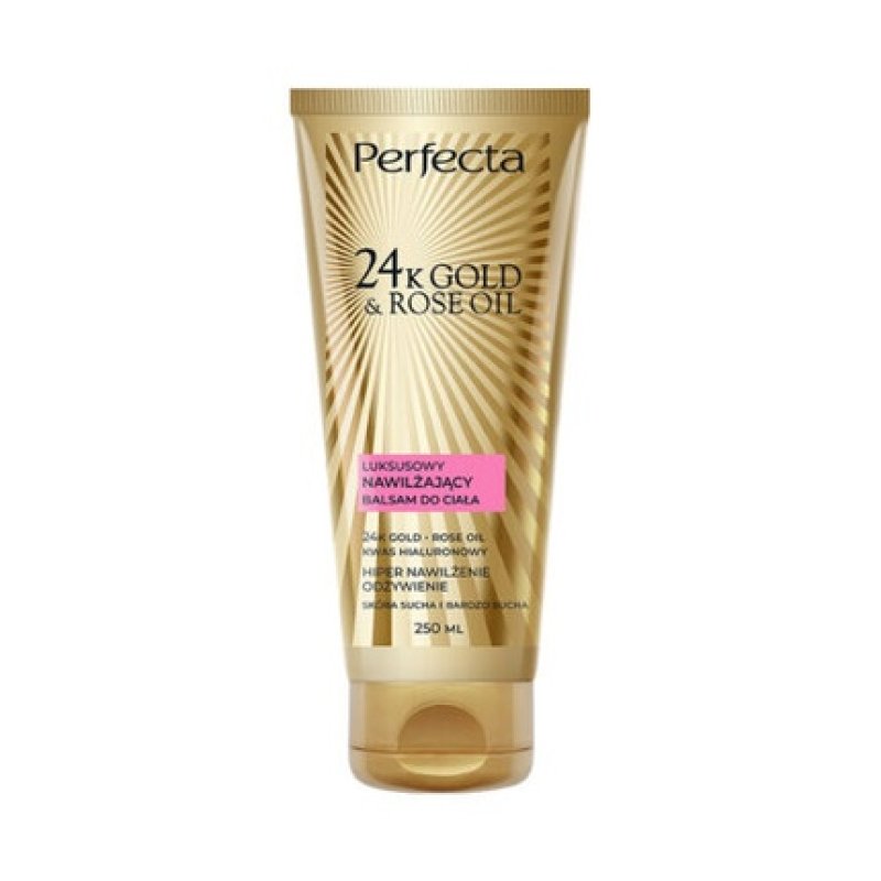 Perfecta 24K Gold & Rose Oil Luxurious Moisturizing Body Lotion 250ml