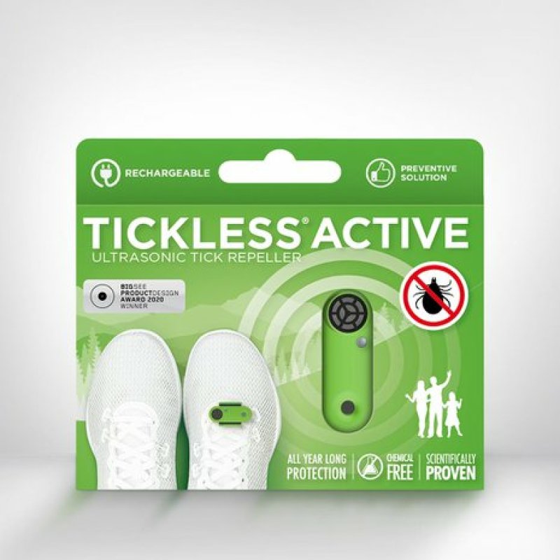 Tickless Active Automatic Insect repeller Suitable for indoor use Suitable for outdoor use Green