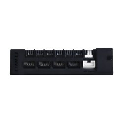 Lian Li EDGE HUB, 4x USB, 6x PWM - schwarz