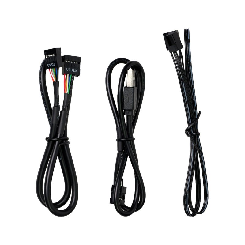 Lian Li EDGE HUB, 4x USB, 6x PWM - schwarz