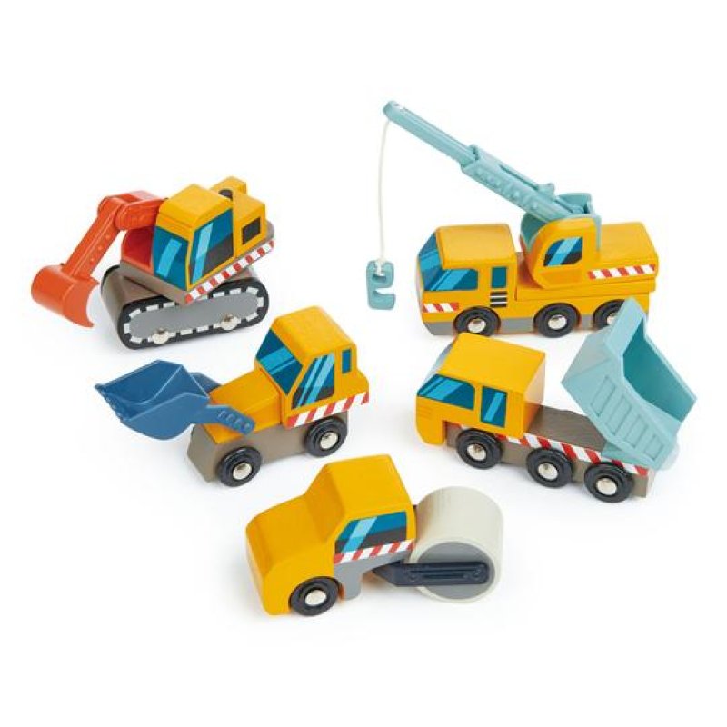 Tender Leaf - 5 Construction Vehicles - (TL8355)