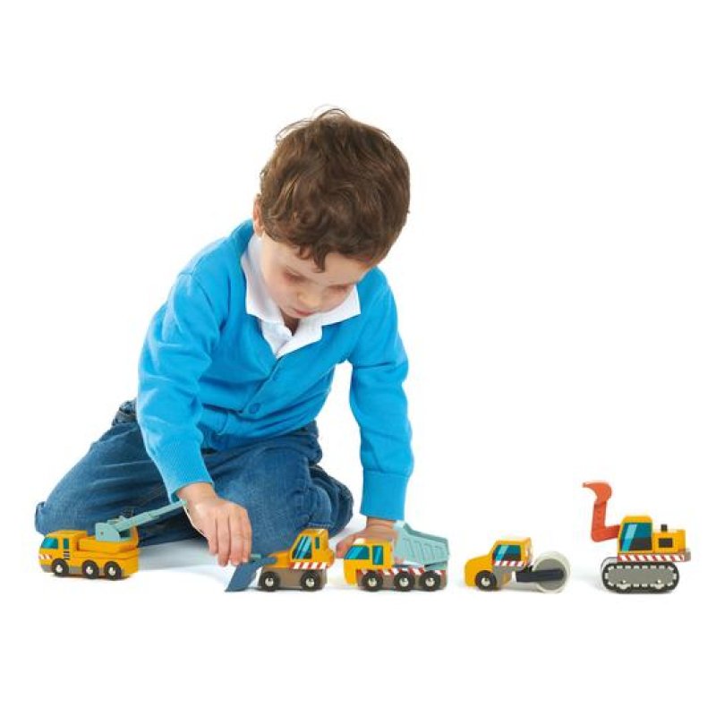 Tender Leaf - 5 Construction Vehicles - (TL8355)