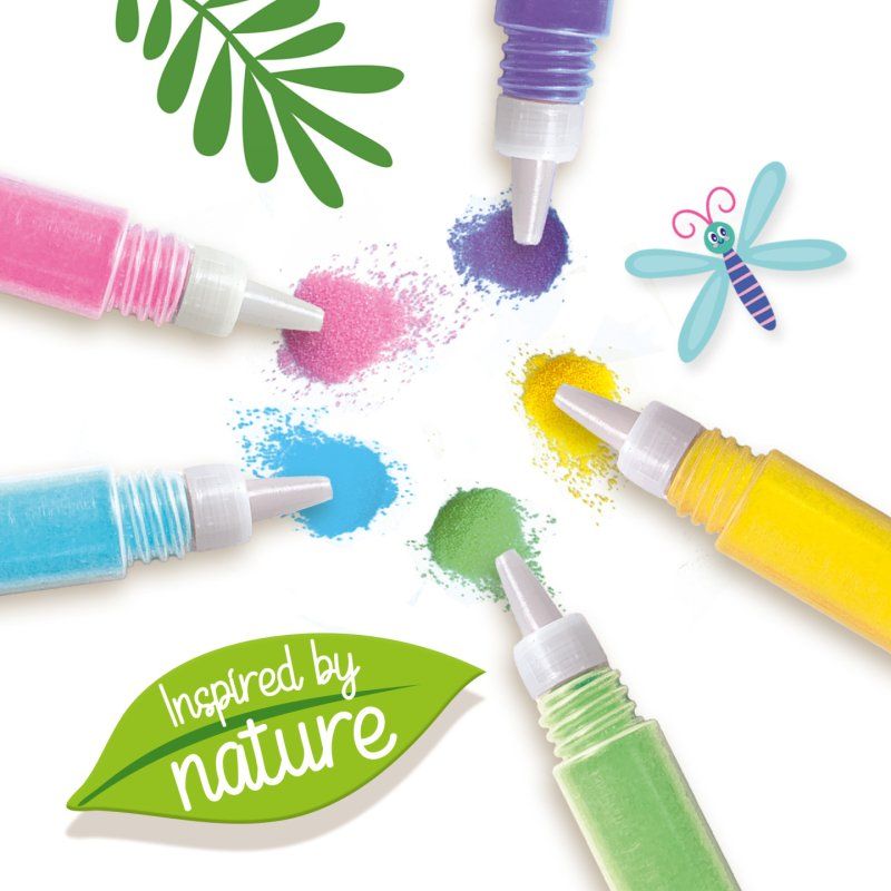 SES Creative Sand art coloré et facile - Inspired by nature