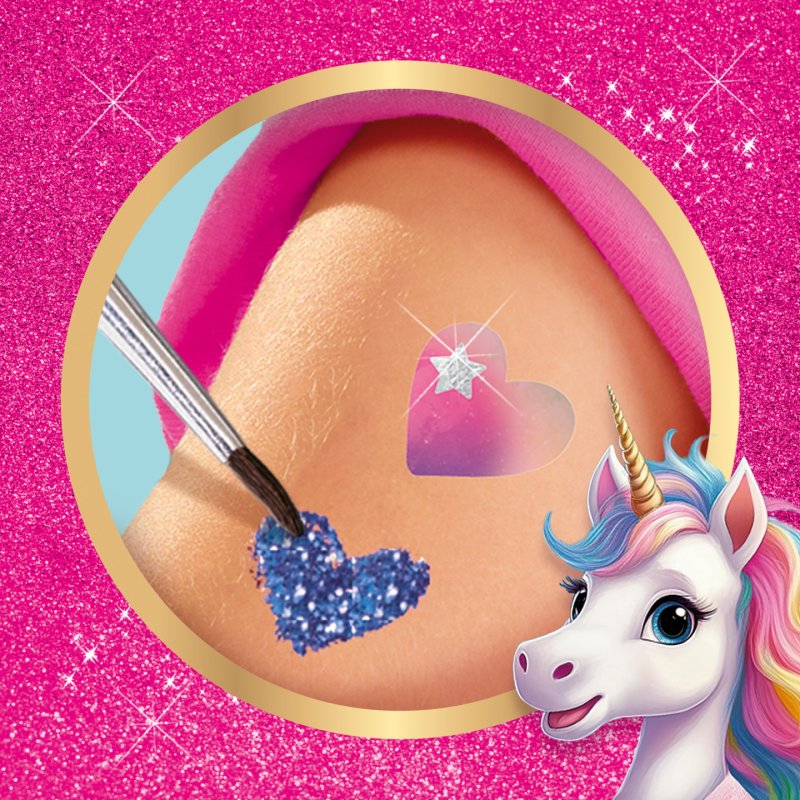SES Creative Unicorn - Tattoos and glitters