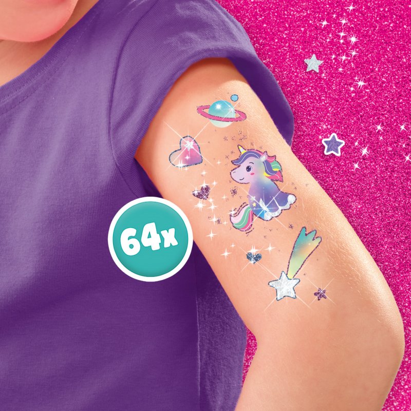 SES Creative - Tattoos and Glitter Unicorn - (S14724)