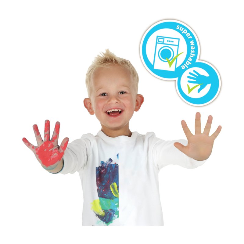 SES Creative 14602 - Dot Markers with 6 Colouring Pages - Create Dot Art - 3 XXL Dot Markers - Make Large Dots