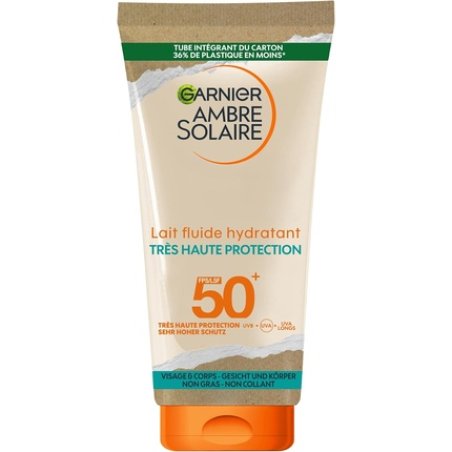 Garnier Ambre Solaire Moisturizing Fluid Milk High Sun Protection
