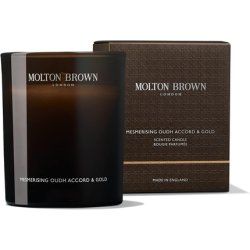 Molton Brown Mesmerising Oudh Accord & Gold Signature Scented Single Wick Candle 190g