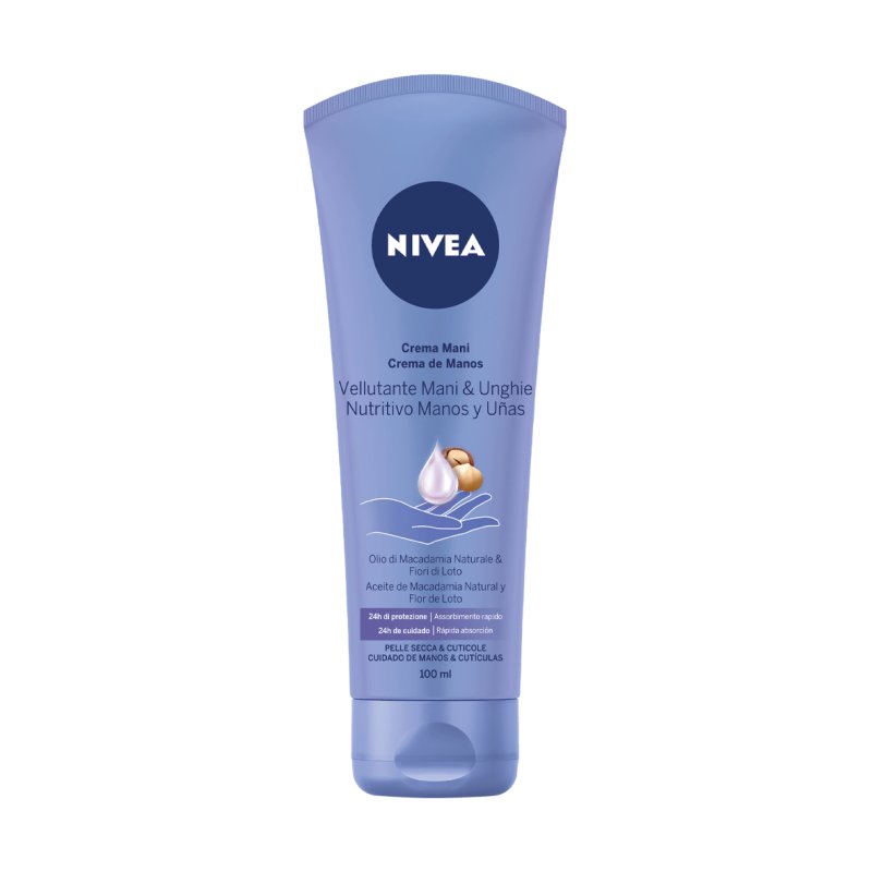 NIVEA Smooth Hands & Nail Care Hand Cream 100ml
