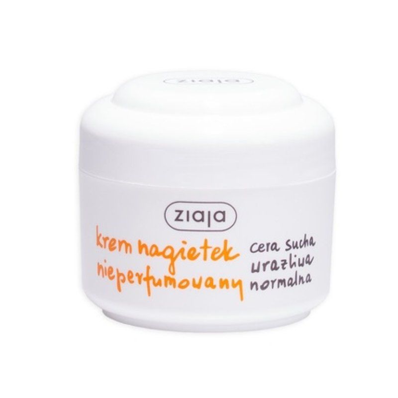 Ziaja Calendula Cream 50ml Fragrance-Free Face Cream
