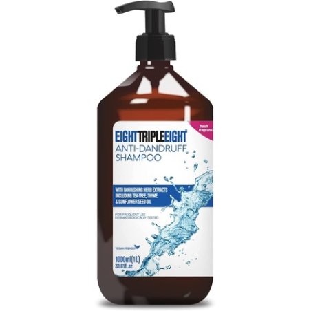 Eight Triple Eight Anti-Dandruff Shampoo With Nourishing Herb Extracts Including