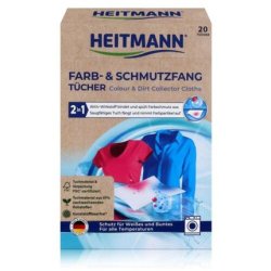 Heitmann Color and Dirt Catching Towels - Dual Active Laundry Protection