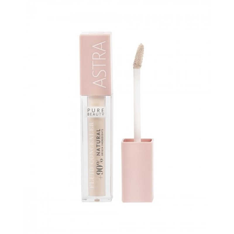 Astra Pure Beauty Fluid concealer makeup 01 Vanilla