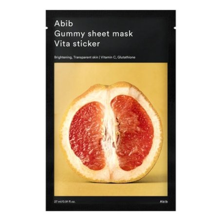 Gummy Sheet Mask Vita Sticker