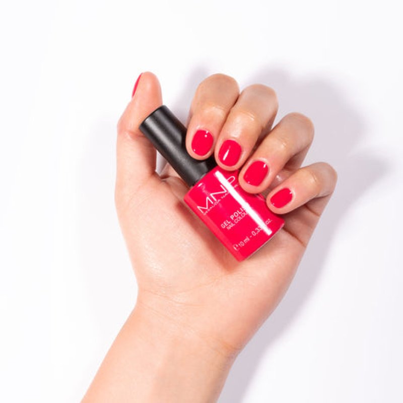 Mesauda Nail Pro MNP 100% Gel Polish, Raspberry, 10ml